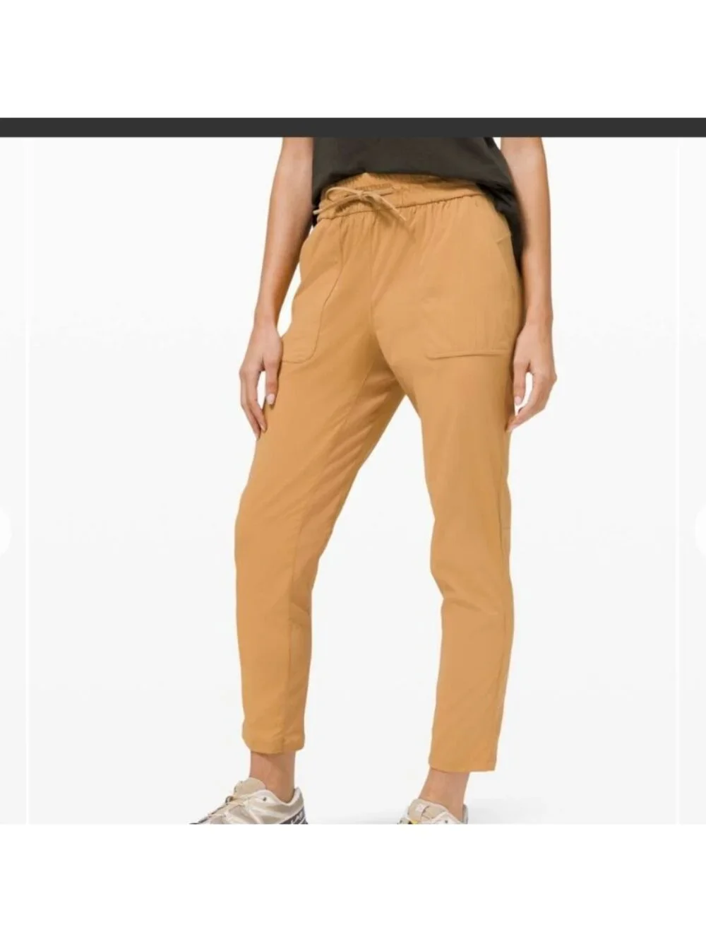Lululemon Beyond the Studio Pant Slim Gold Buff like new